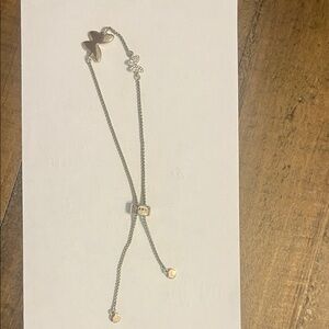 DKNY butterfly slider bracelet